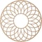 Ekena Millwork Cannes Wood Fretwork Pierced Ceiling Medallion, Alder, 20"OD x 6 7/8"ID x 1/4"T CMWP20X20X0250CNAL - alternate 4